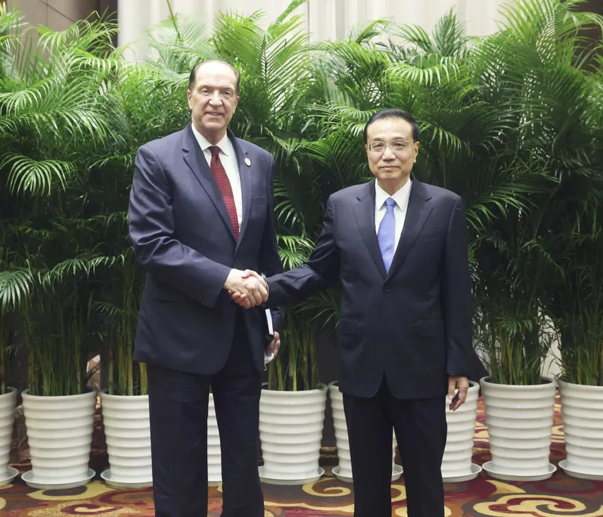 會世銀總裁談防疫新十條　李克強：將讓大陸經濟增速持續回升