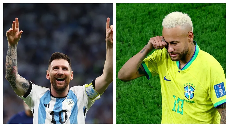 世足賽/同樣一戰封神寫紀錄！梅西笑了　內馬爾卻哭了～「無法保證再回國家隊」