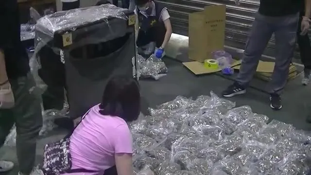 【影】新北警查獲跨境販毒！2.4億毒品藏貨櫃…他簽收下場GG了