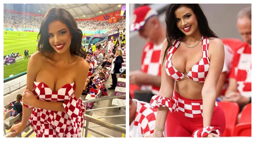 世足賽/克羅埃西亞爆紅辣妹球迷遭起底～若奪冠養眼福利預告放送　球迷集氣中…