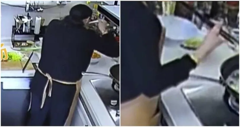 【影】飯菜份量總不對！雇主裝監視器…驚見家政阿姨反覆「試菜」　天天吃「口水」氣炸