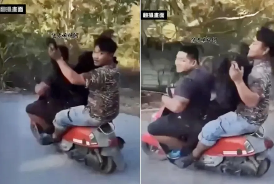 【影】超殘忍！獵人「2人1熊」3貼載黑熊屍體　影片上傳全網怒了檢警追查