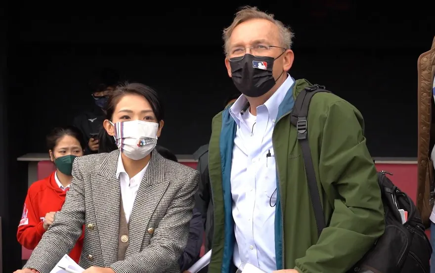 美國職棒大聯盟現勘新竹棒球場：感謝高虹安、對2023WBC世界經典賽保持樂觀