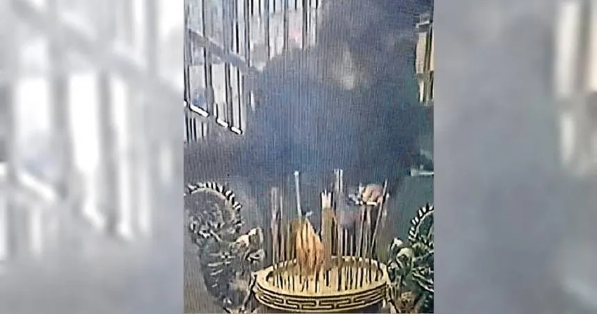 南投「泡麵土地公」名號響　詭異黑衣男天公爐埋生雞頭！警追查中