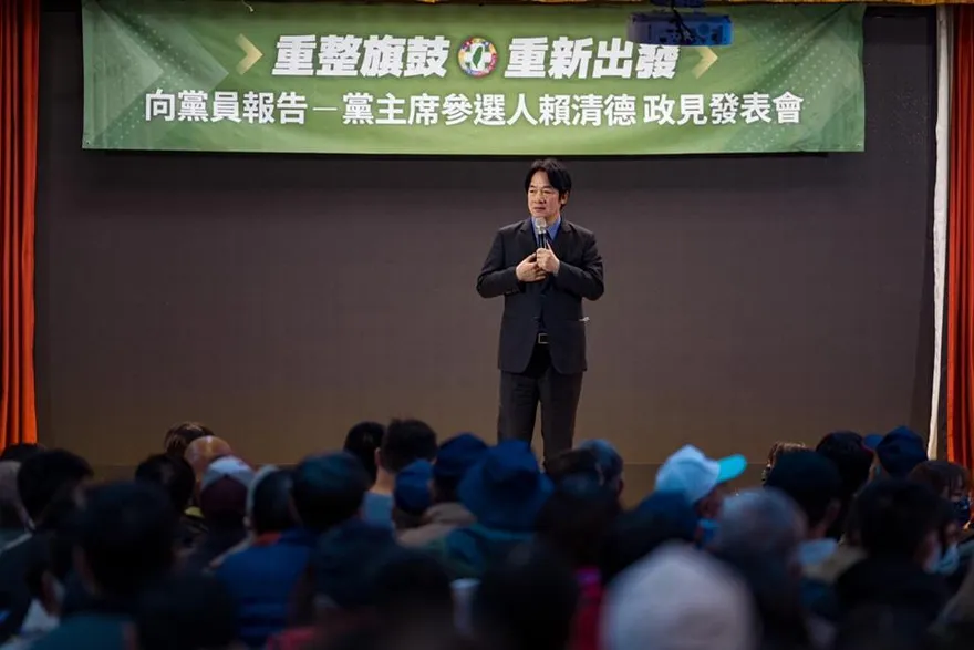 【影】賴清德南投政見會　綠議員轟「該下台的不下台」