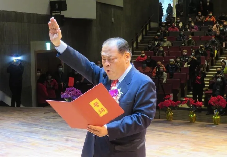藍天變綠地！陳光復宣誓就職　開啟澎湖綠色執政