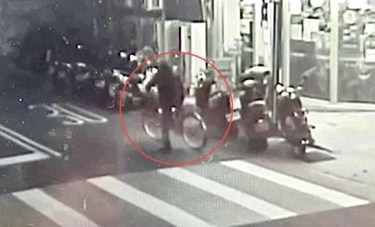 男子國小旁人行道全身著火　全身焦黑當場死亡