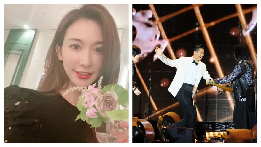 影/林志玲現身五月天演唱會！阿信討「愛的抱抱」失敗　她偷曝新年新希望