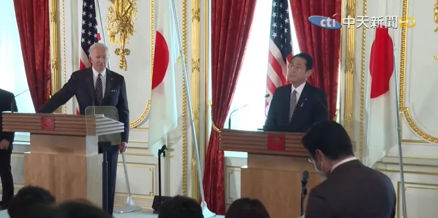 因應大陸與北韓情勢　拜登13日將在華府與岸田文雄會面