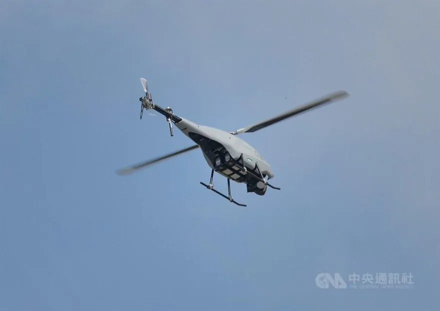 「魔羯無人機」首度公開實兵操演！不畏六級風　滯空達60分鐘
