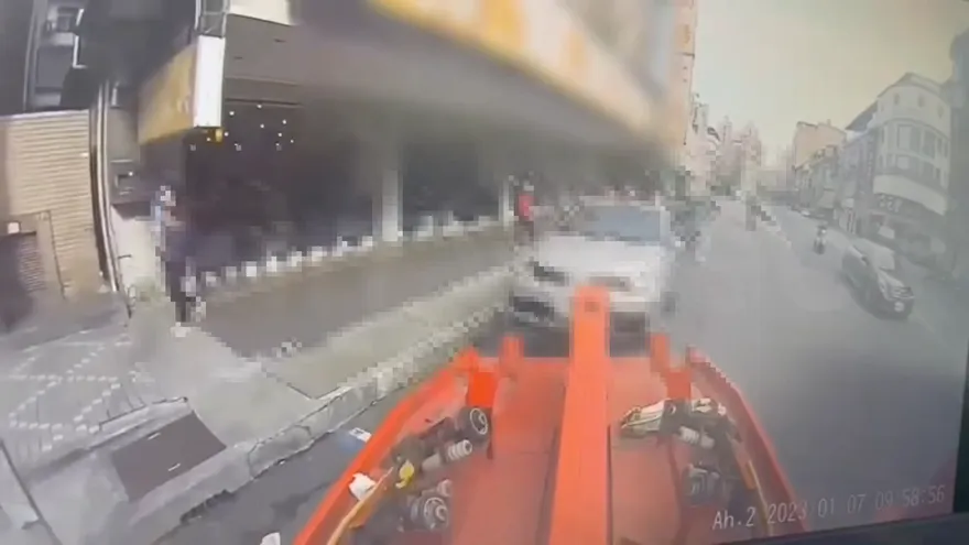 影/超快！他直擊中永和拖吊不用1分鐘　網友竟笑「太慢」原因曝光了