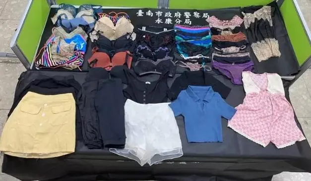 台南永康驚傳內衣盜！警逮涉案2嫌…起出內衣褲達50件