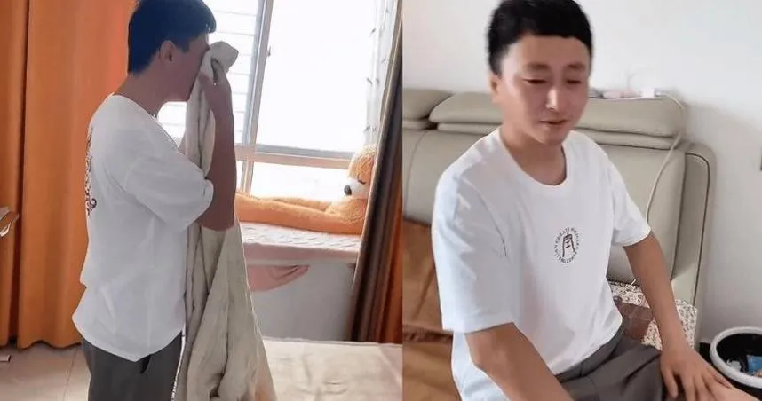辛苦教功課忙到半夜！　小一孩「不領情」數學考6分　小爸爸崩潰氣哭
