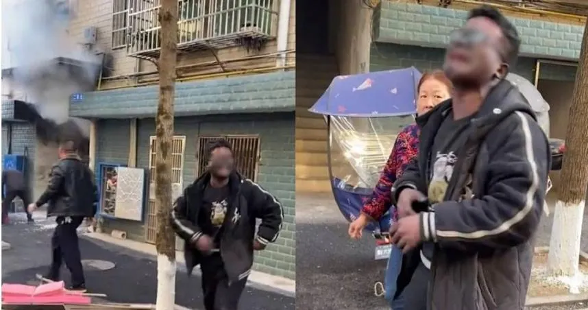 家中突失火！「奶奶在裡面」少年崩潰痛哭　奶奶獲救他秒跪地