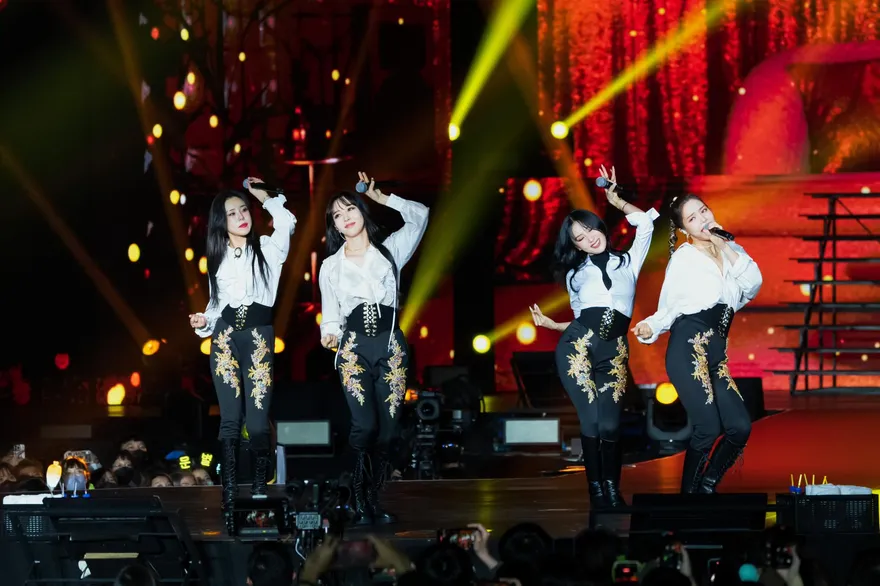 韓團MAMAMOO林口開唱秀唱功！大秀中文許願：想去猴硐