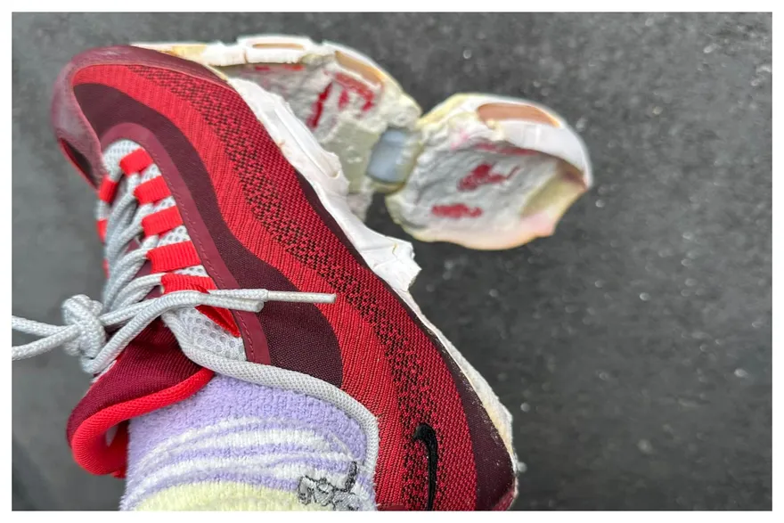 高嘉瑜鞋子壞掉是吳怡農害的？關鍵畫面曝光 網瞬間笑翻：用盡全力