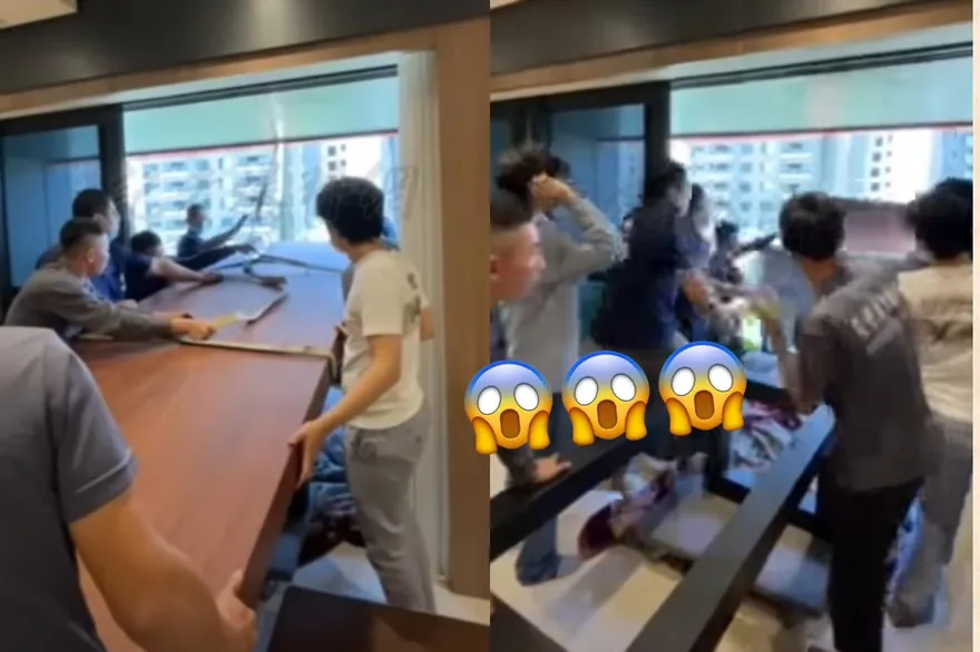 影/心理陰影面積破表！才講完「怎麼覺得斜斜的」　下1秒「它」竟墜樓女住戶嚇到尖叫