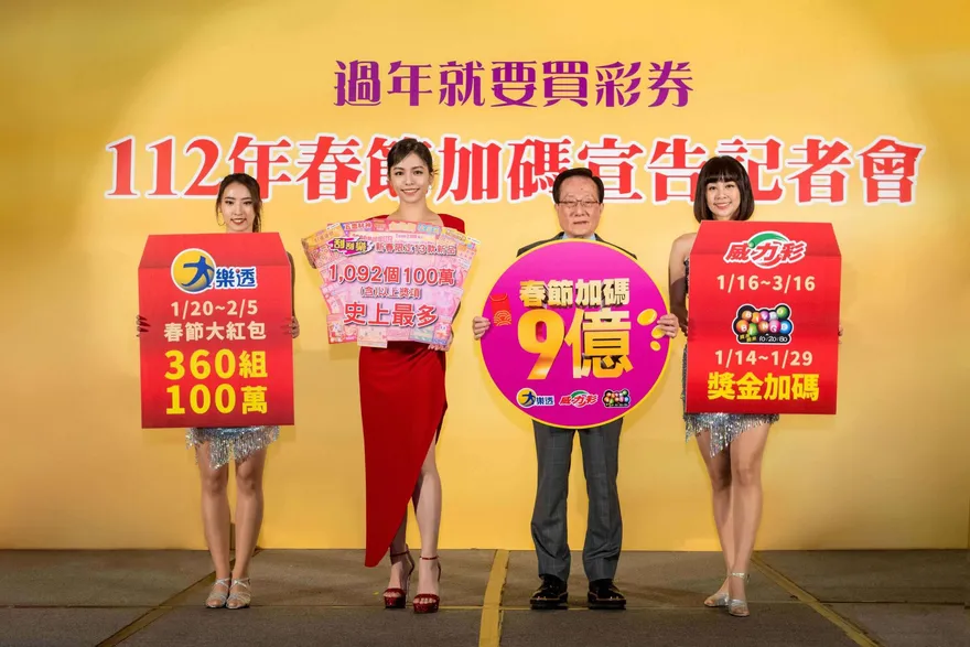 大樂透加碼來了！360組百萬紅包連17天開獎　總獎金達9億元