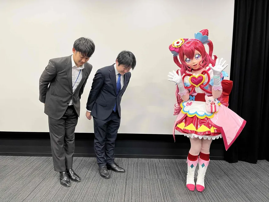 《光之美少女》狂粉曝光！日本農林水產省感謝主角「熱愛白飯」　登門鞠躬表謝意