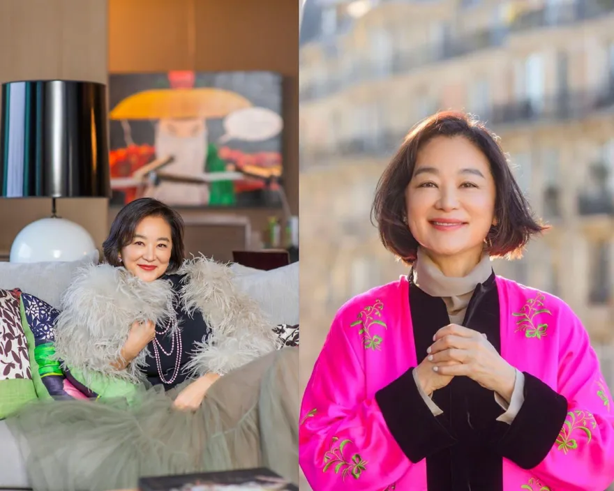 金馬影后同框了！林青霞曬拜年美照「大咖們歡聚」　網敲碗：考慮上她節目吧