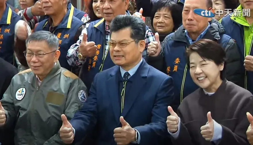 黃珊珊陪同走春參香　柯文哲：拜託她做這件事