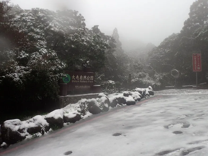 快訊/寒流來襲！陽明山、拉拉山「午夜前有望下雪」　車輛需掛雪鏈才准上山