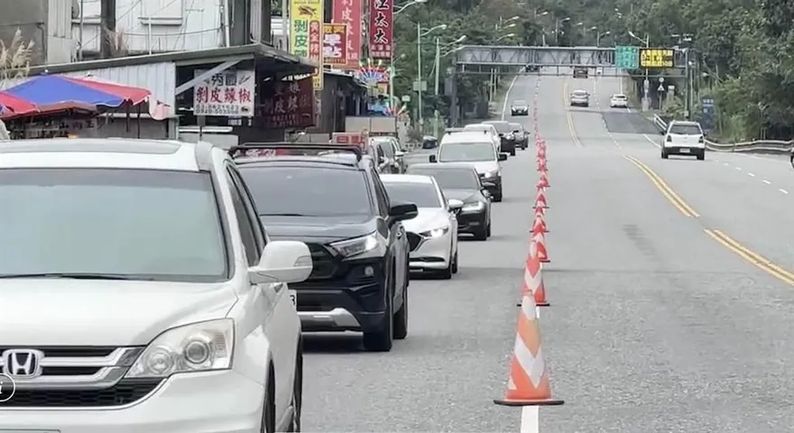 蘇花路廊初五北返車潮湧現！公路總局：明北上估逾1.3萬輛次