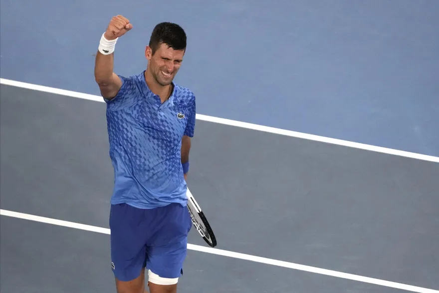 影/太威！喬科維奇澳網破紀錄27連勝　決賽對決希臘男神