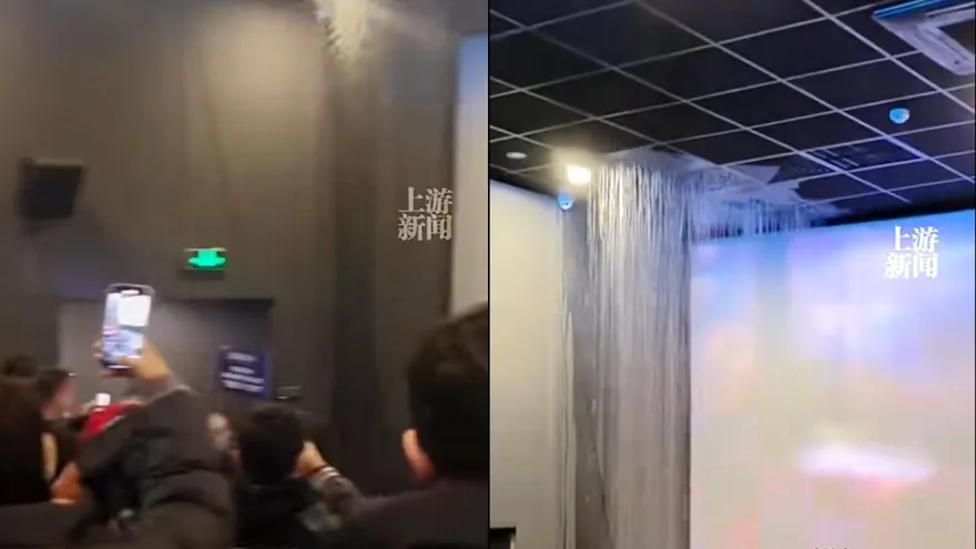 影/秒變沉浸式體驗！看電影《深海》遇屋頂漏水　網友調侃：3D升等5D賺到了