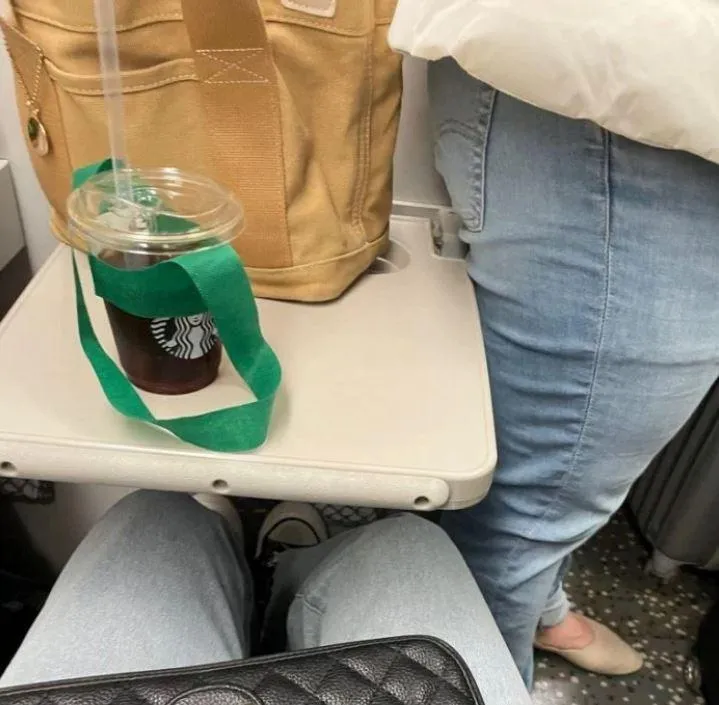 高鐵自由座乘客太多！「飲料吸管被屁股頂」　妹子崩潰還原經過