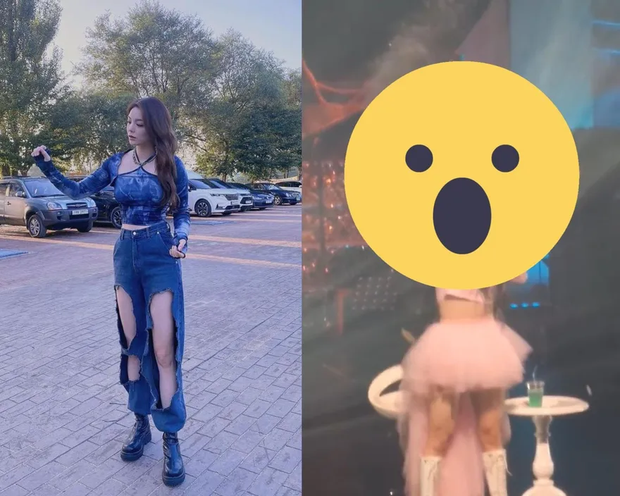 女星開唱中途「工作人員突衝上台」！她一轉身驚見「超狂舞台效果」全場笑炸