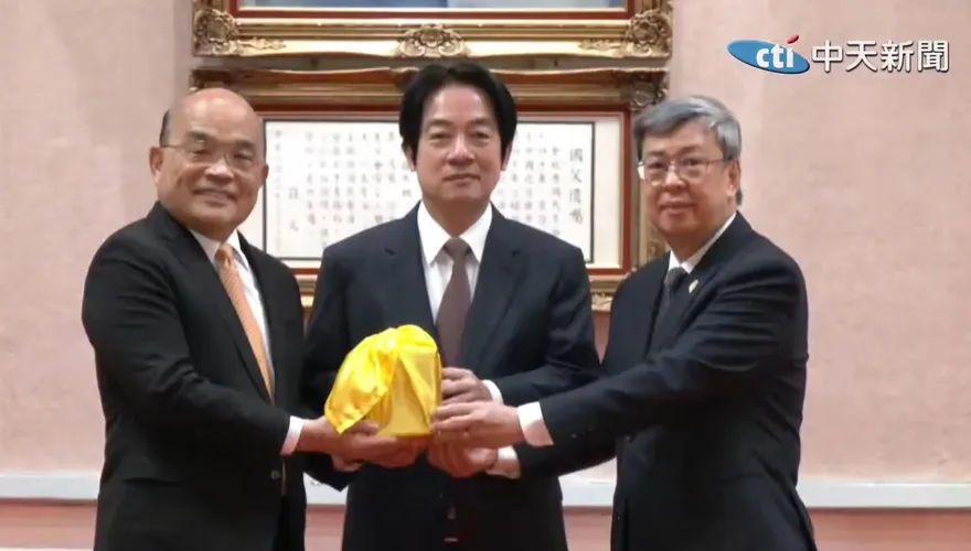 蔡政府敗選組新閣  蘇貞昌含怨下台  茶葉「這段話」暗藏心聲！