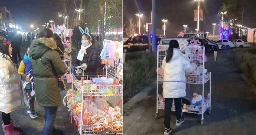 11歲少女過年擺攤賣發光玩具　13天賺「這數字」網讚：很有生意頭腦！