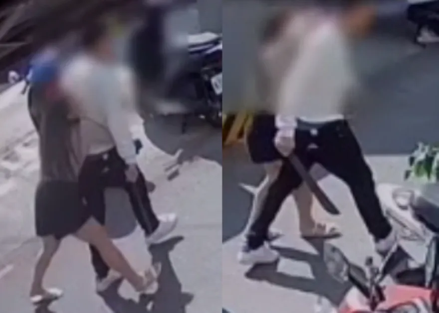 歸剛ㄟ！2天前才稱「我殺了女友」　逢甲刺青男又為她在大街上揮刀