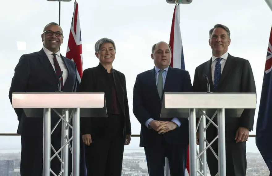 英澳聲明：反對片面改變台海現狀　深化對台關係