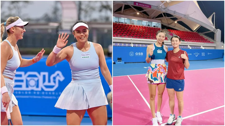 詹家姊妹華欣女網賽闖四強　「內戰爭奪」女雙決賽門票
