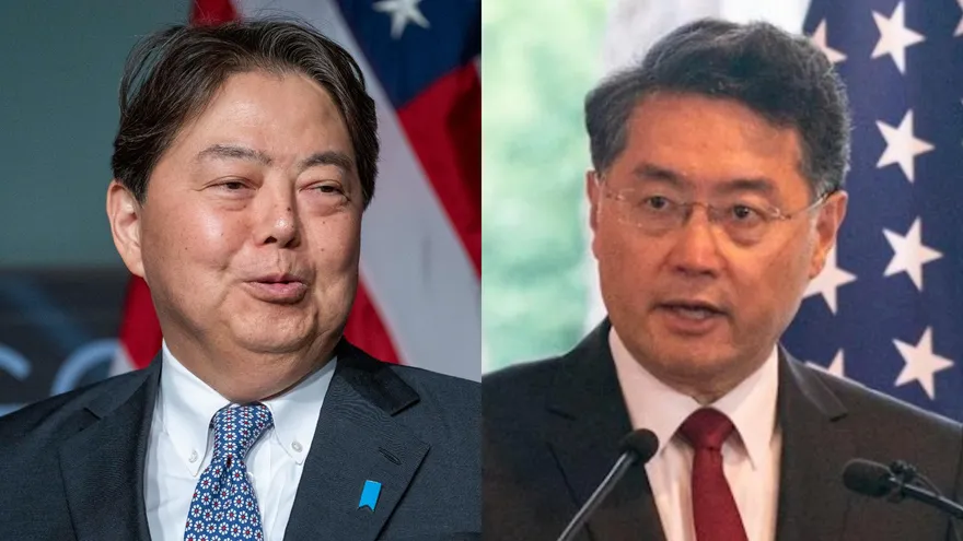 秦剛上任後首與日外相通話　籲在台灣問題謹言慎行