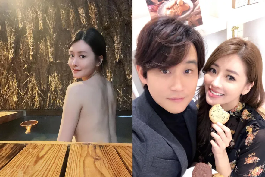 賴琳恩泡湯「陳乃榮視角」全被拍！超辣身材不遮了　網敲碗：求正面