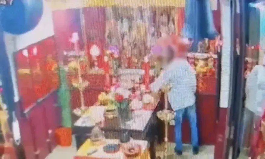 影/毒蟲大年初二宮廟偷紅包　廟公監看監視器活逮報警