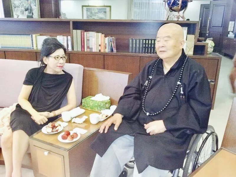 星雲大師圓寂  陳文茜：他2年前親口對我說了12個字