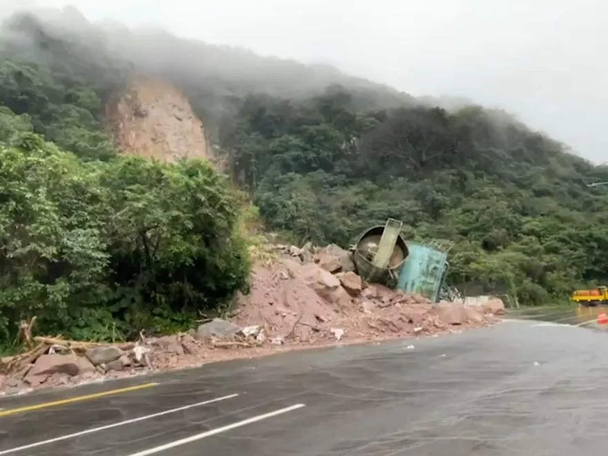 影/陽金公路坍方「水廠加壓站遭埋」！6千戶「供水受影響」　全線通車時間未定