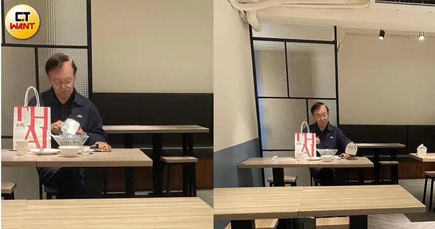 直擊野生「國寶級主播」獨自用餐！結帳找錢「豪氣當小費」私下面目曝光