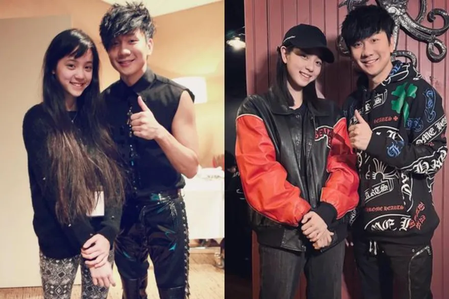 林俊傑合體歐陽娜娜！開唱曬「10年前後對比」　網驚：吃了防腐劑嗎？