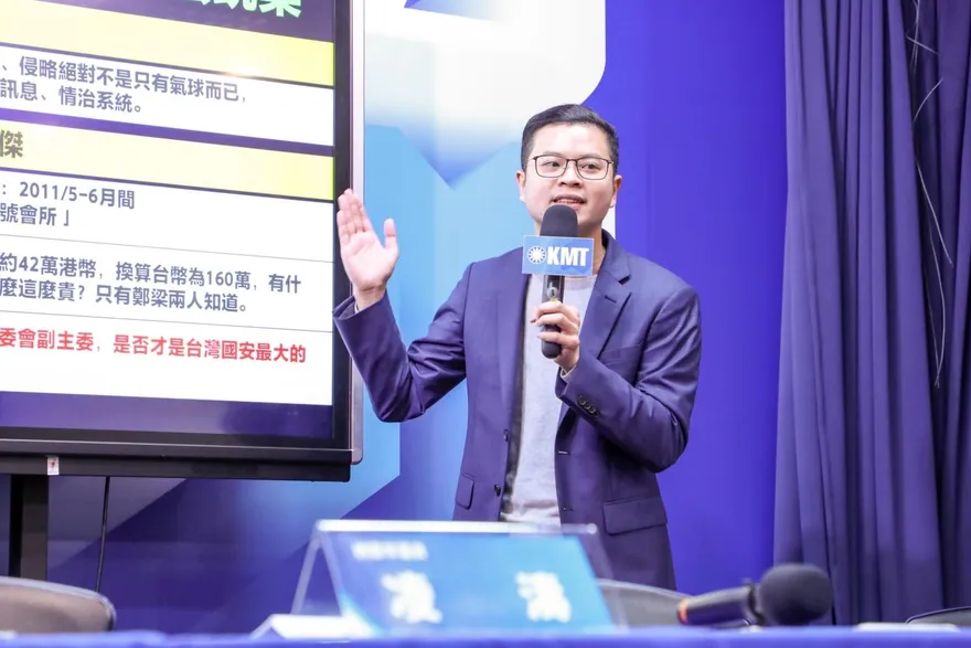 夏立言赴陸遭綠諷刺　藍：鄭文燦、梁文傑、鄭運鵬才是「國安破口」