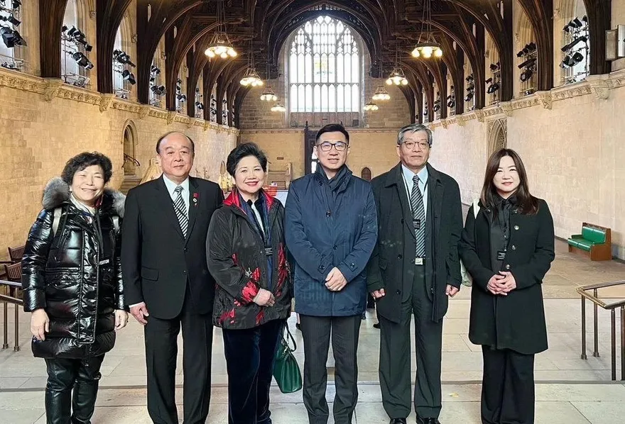 恰巧與澤倫斯基同周訪英國　江啟臣：實力、權力影響兩岸未來