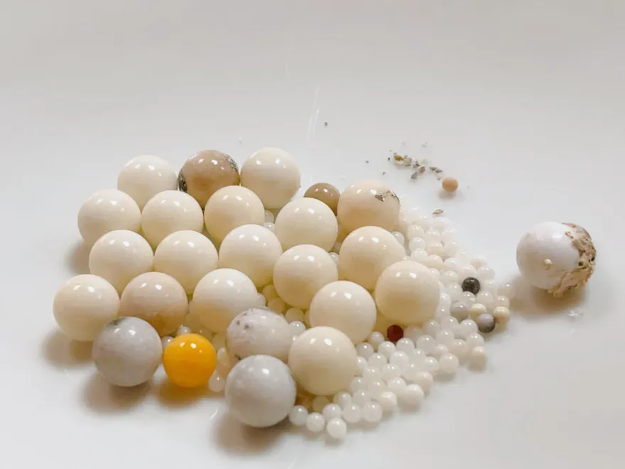 快訊/星雲大師荼毘「珍珠舍利子」照片曝光　佛光山證實：數量多到難以計數