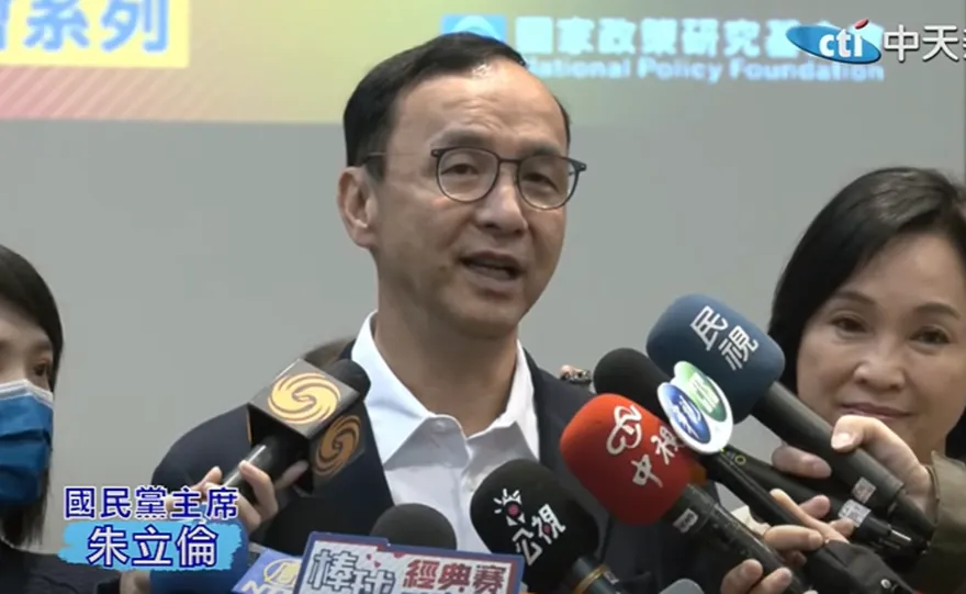 楊文科稱盧秀燕是總統好人選　朱立倫：她是藍營最強母雞之一
