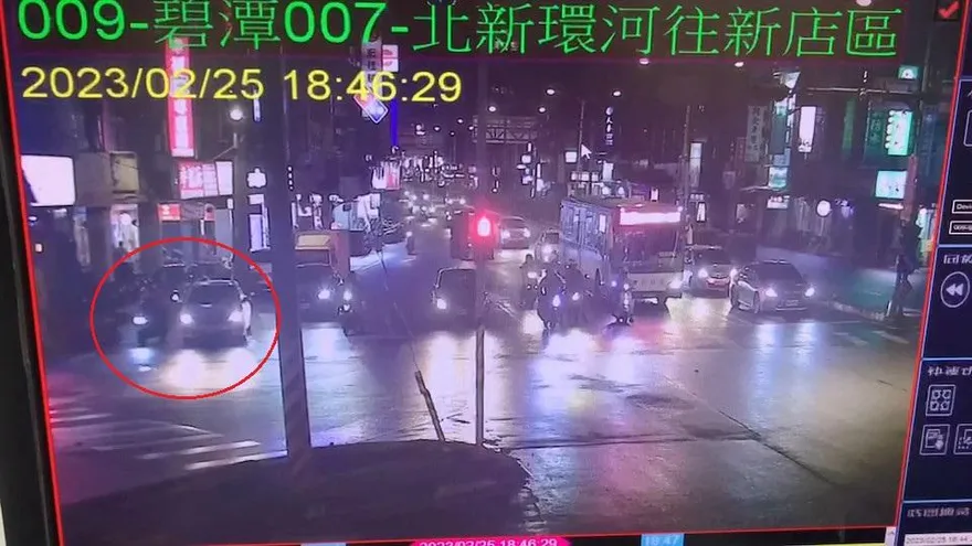 新店囂張駕駛到案！尾隨爆打外送員…男子稱「他叭我才失控」