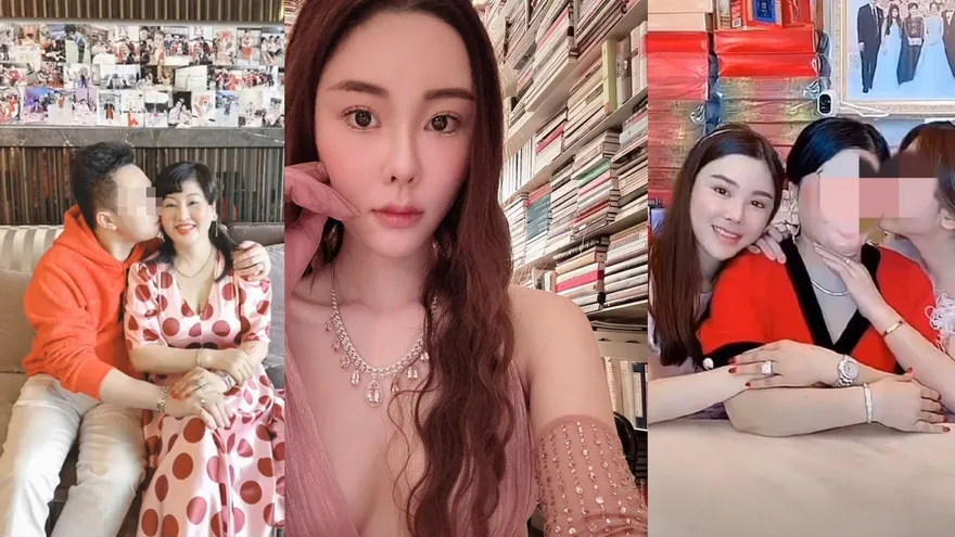 香港名媛分屍案/首透心聲！蔡母點讚網友留言「心痛遇人渣」　與婿親如母子曾上傳吻臉照
