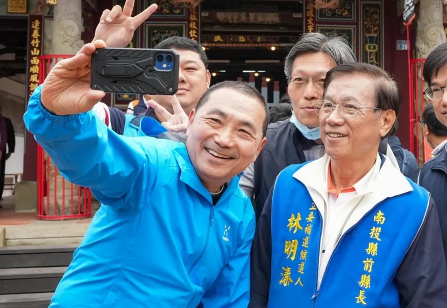 林明溱選前之夜「藍大咖齊站台」　朱立倫：侯友宜有預錄影片